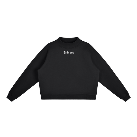 John 3:16 Women's crew neck sweatshirt