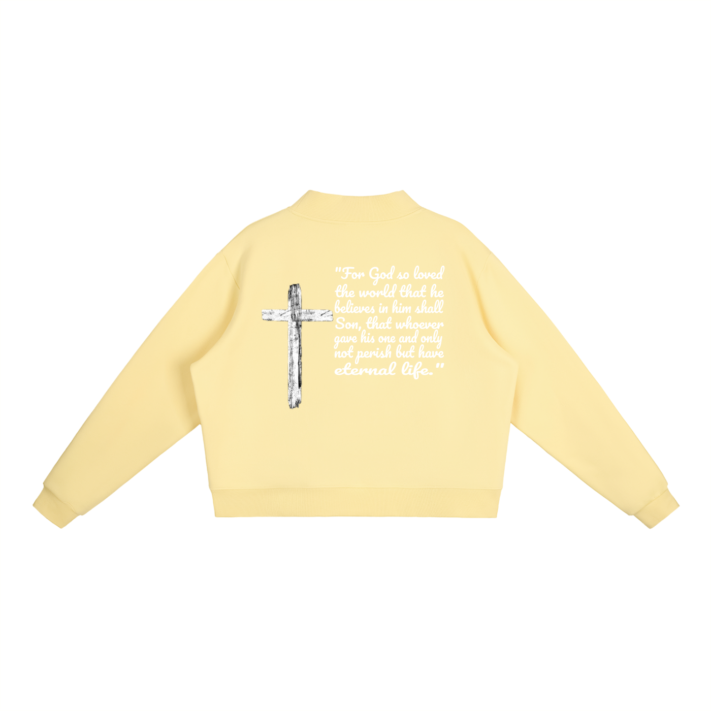 John 3:16 Women's crew neck sweatshirt