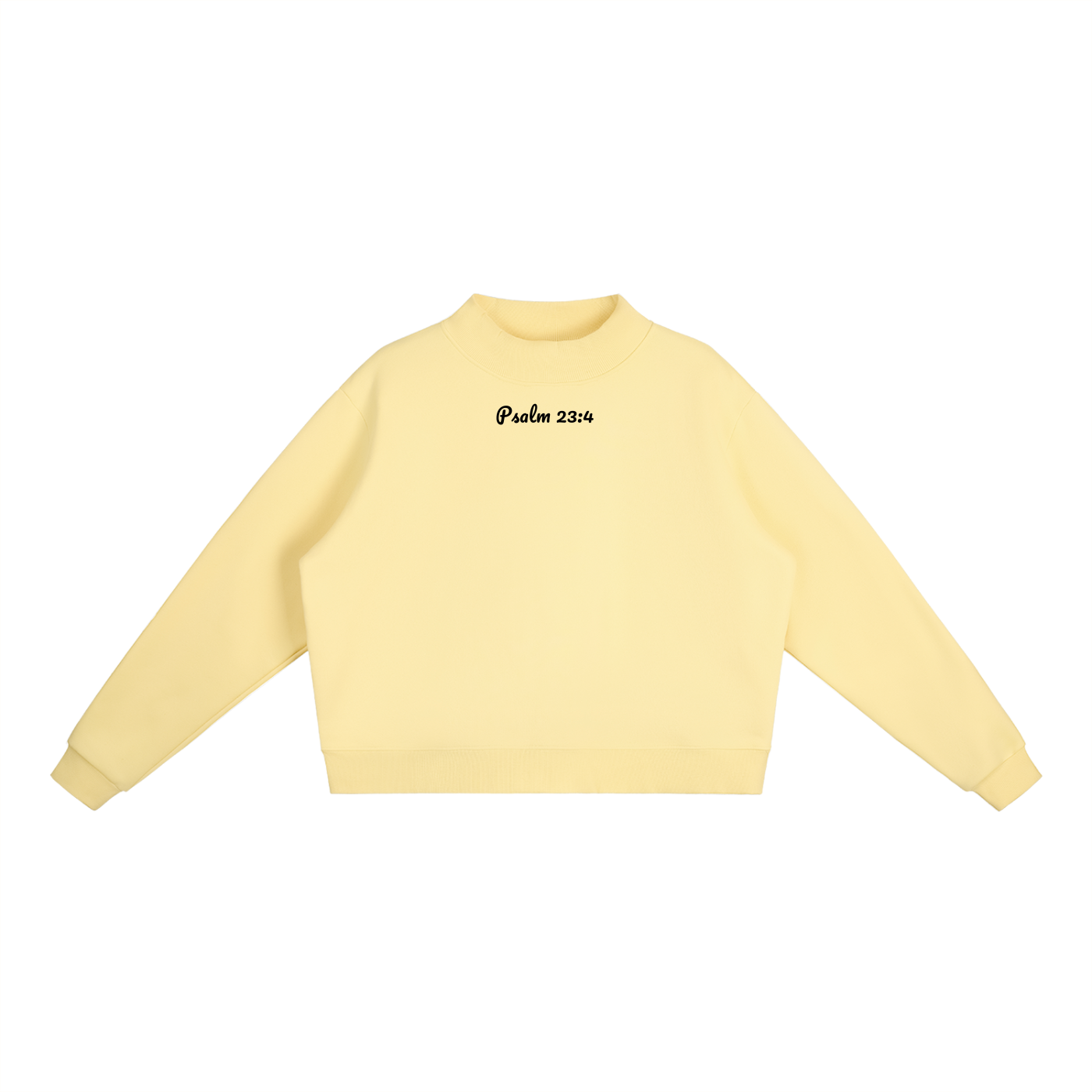 Women's Psalm 23:4 sweatshirt