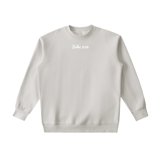 Mens John 3:16 Crewneck  Sweatshirt