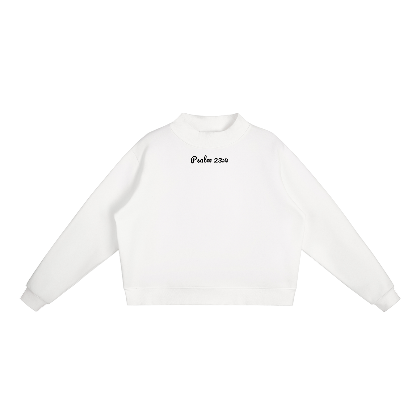 Women's Psalm 23:4 sweatshirt
