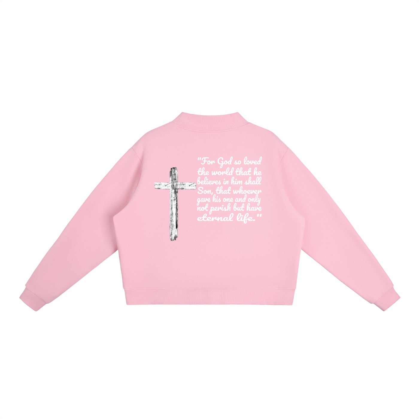John 3:16 Women's crew neck sweatshirt